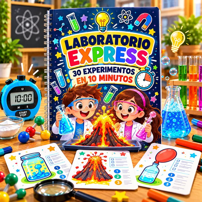 Laboratorio Express — 30 experimentos en 10 minutos