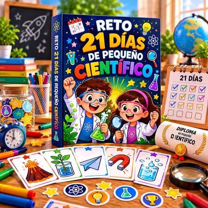 Reto 21 Días de Pequeño Científico — 21 retos